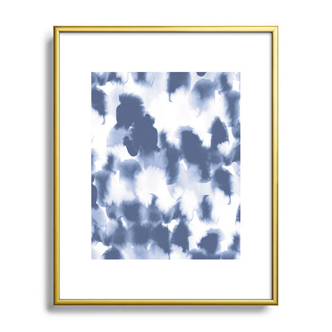 Jacqueline Maldonado Kindred Spirits Slate Blue Metal Framed Art Print