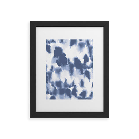 Jacqueline Maldonado Kindred Spirits Slate Blue Framed Art Print