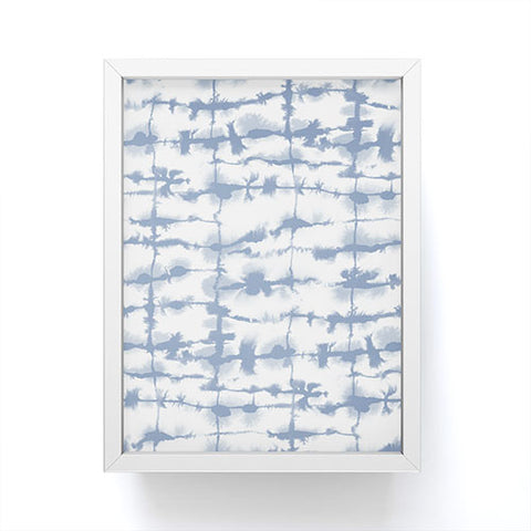 Jacqueline Maldonado Lateral Slate Blue Framed Mini Art Print