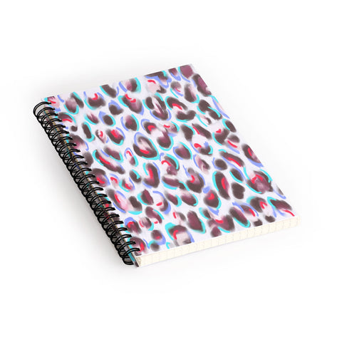 Jacqueline Maldonado Leopard Cool Spiral Notebook