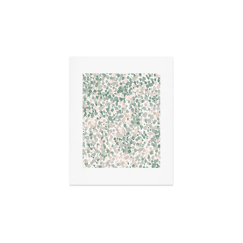 Jacqueline Maldonado Lighthearted Flamingo Green Art Print