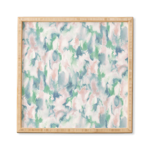 Jacqueline Maldonado Love Spell Green Pink Blue Framed Wall Art