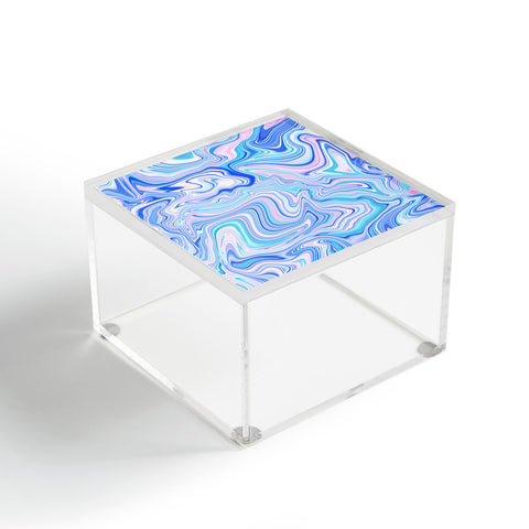 Jacqueline Maldonado Love Spell Marble Turquoise Acrylic Box
