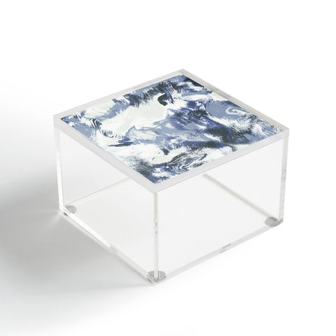 Jacqueline Maldonado Marble Mist Blue Acrylic Box