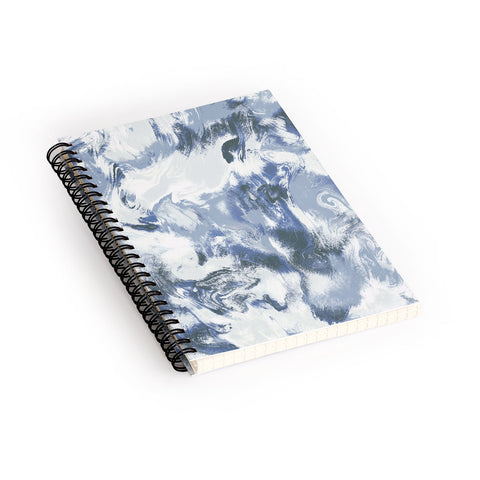 Jacqueline Maldonado Marble Mist Blue Spiral Notebook