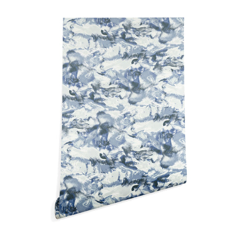 Jacqueline Maldonado Marble Mist Blue Wallpaper