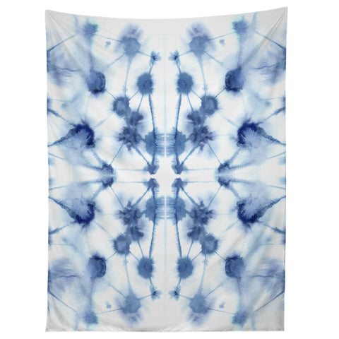 Jacqueline Maldonado Mirror Dye Blue Tapestry