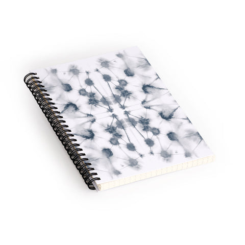 Jacqueline Maldonado Mirror Dye Dark Grey Spiral Notebook