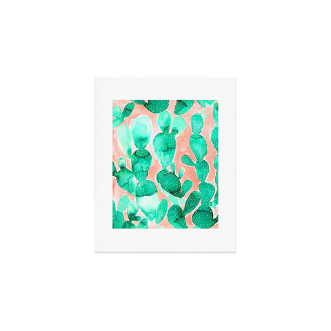 Jacqueline Maldonado Paddle Cactus Blush Art Print