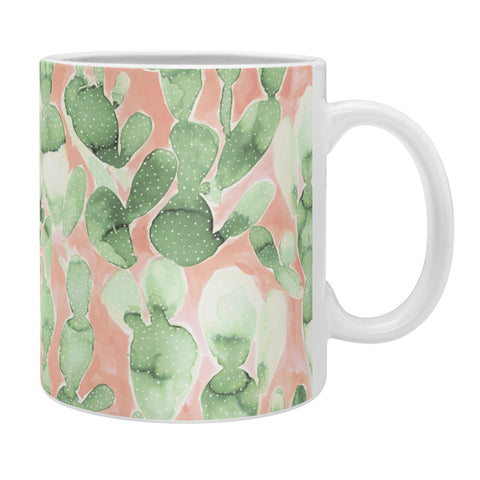 Jacqueline Maldonado Paddle Cactus Pale Green Coffee Mug
