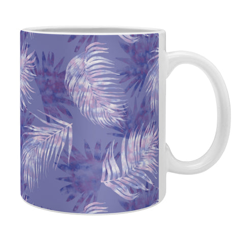 Jacqueline Maldonado Palms Overlay Purple Coffee Mug