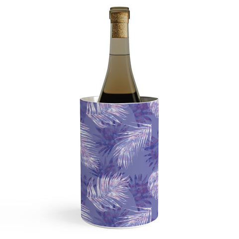 Jacqueline Maldonado Palms Overlay Purple Wine Chiller