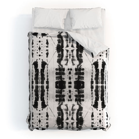 Jacqueline Maldonado Paradigm Black and White Comforter