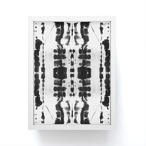 Jacqueline Maldonado Paradigm Black and White Framed Mini Art Print