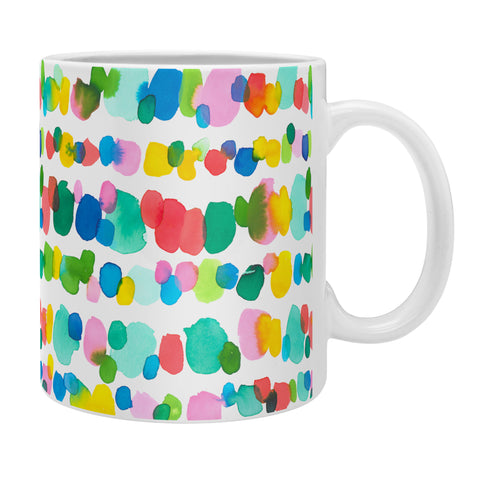 Jacqueline Maldonado Paradise Watercolor Dots Coffee Mug