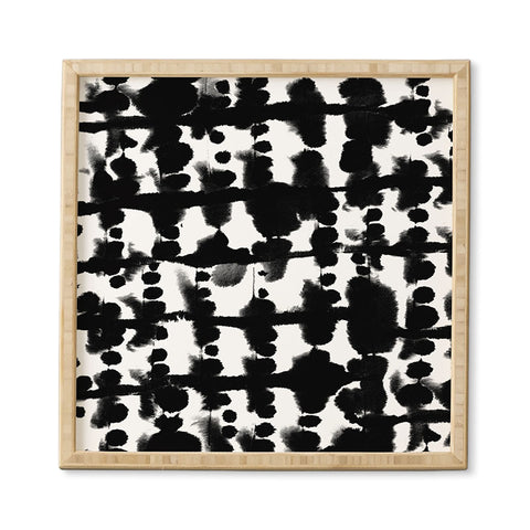 Jacqueline Maldonado Parallel Black and White Framed Wall Art