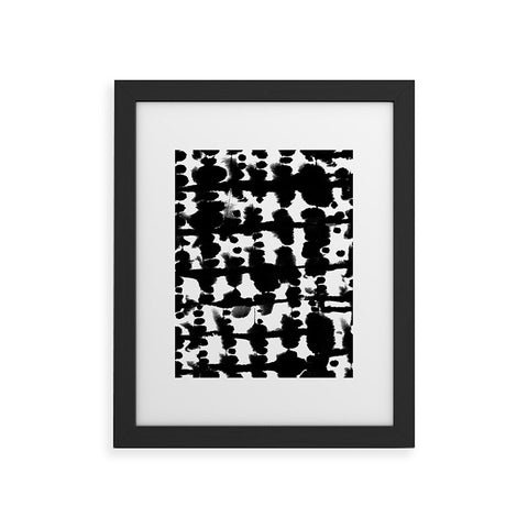 Jacqueline Maldonado Parallel Black and White Framed Art Print