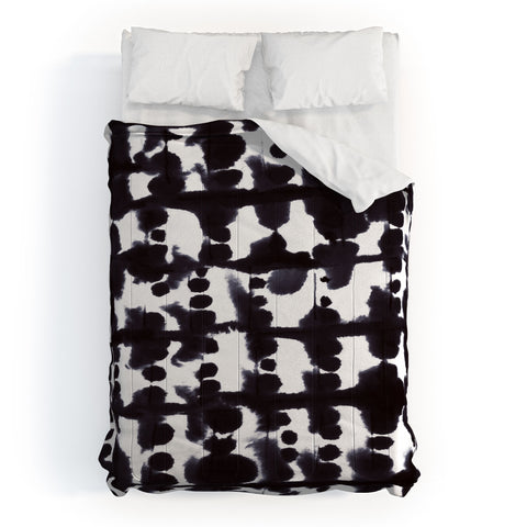Jacqueline Maldonado Parallel Cool Black Comforter