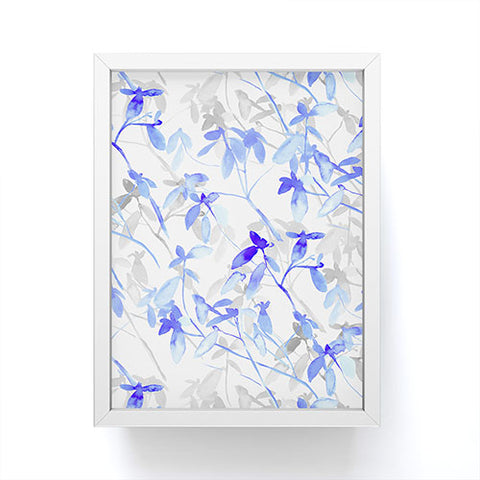 Jacqueline Maldonado Premonition Blue Framed Mini Art Print