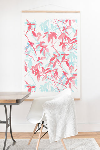 Jacqueline Maldonado Premonition Coral Art Print And Hanger