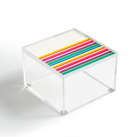 Jacqueline Maldonado Rainbow Stripe Acrylic Box