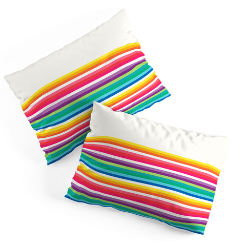 Jacqueline Maldonado Rainbow Stripe Pillow Shams