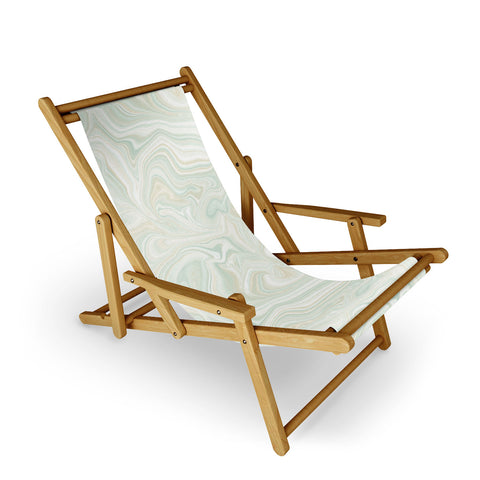 Jacqueline Maldonado Sand Sea Sky Marble Sling Chair
