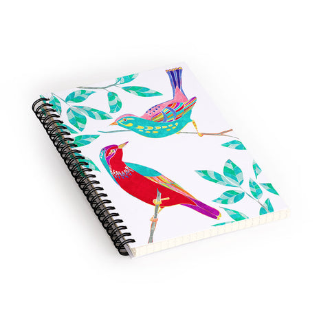 Jacqueline Maldonado Songbirds 1 Spiral Notebook