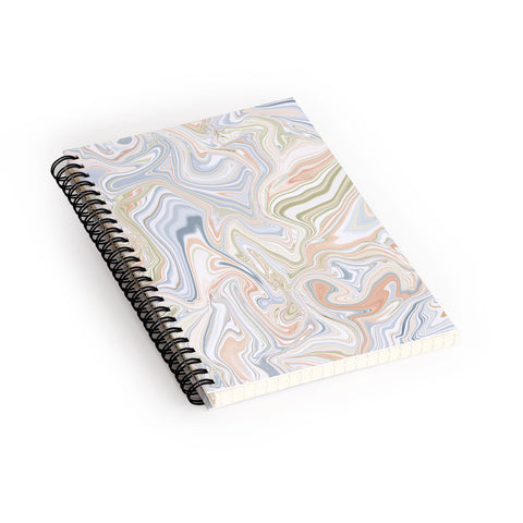 Jacqueline Maldonado Sway Marble Spiral Notebook