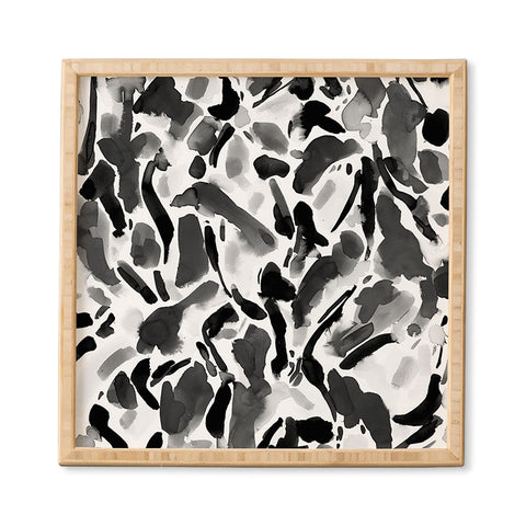 Jacqueline Maldonado Synthesis Black and White Framed Wall Art