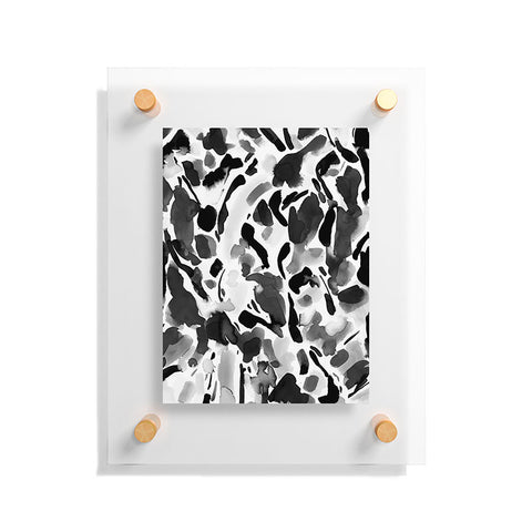 Jacqueline Maldonado Synthesis Black and White Floating Acrylic Print