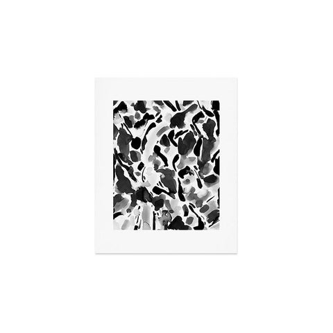 Jacqueline Maldonado Synthesis Black and White Art Print
