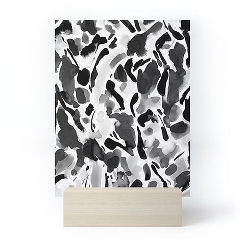 Jacqueline Maldonado Synthesis Black and White Mini Art Print