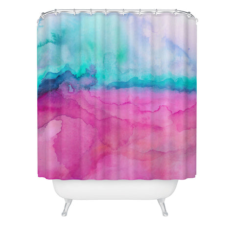 Jacqueline Maldonado Tidal Color Shower Curtain