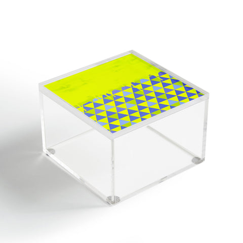 Jacqueline Maldonado Triangle Dip Lime Acrylic Box
