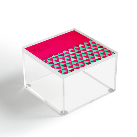 Jacqueline Maldonado Triangle Dip Pink Acrylic Box