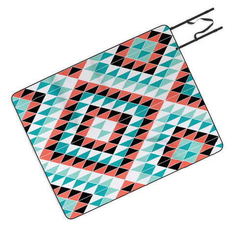 Jacqueline Maldonado Tribal Triangles 1 Picnic Blanket