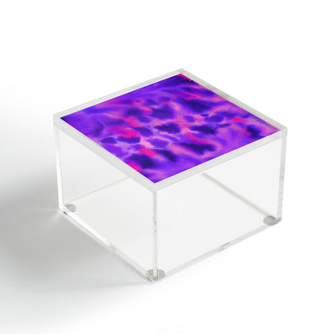 Jacqueline Maldonado Violet Flame Acrylic Box