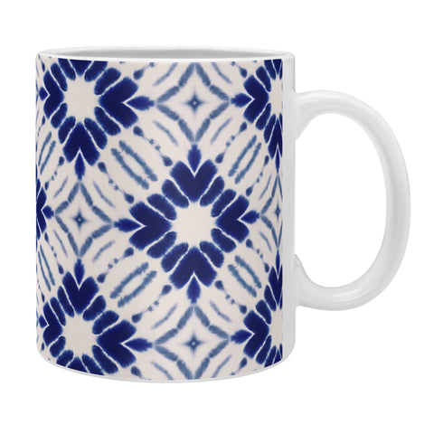 Jacqueline Maldonado Watercolor Shibori Blue Coffee Mug