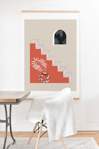 Jae Polgar Stairway To Art Print And Hanger