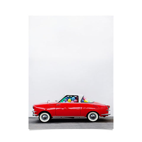 Jeff Mindell Photography Balloon Car Vertical Poster