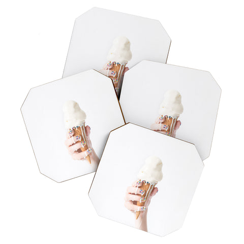 Jeff Mindell Photography Melting Ice Cream Coaster Set