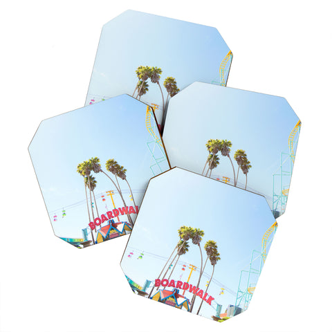 Jeff Mindell Photography Santa Cruz Boardwalk Series 6 Coaster Set