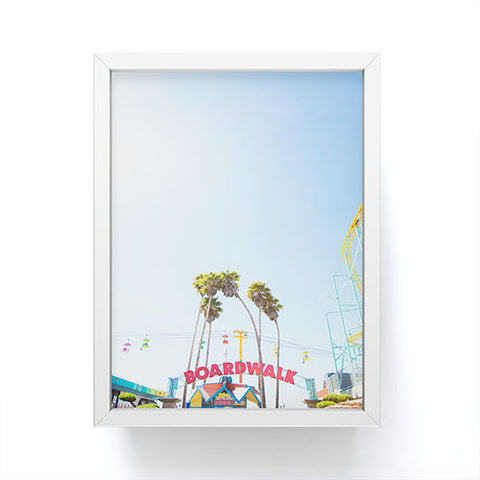 Jeff Mindell Photography Santa Cruz Boardwalk Series 6 Framed Mini Art Print
