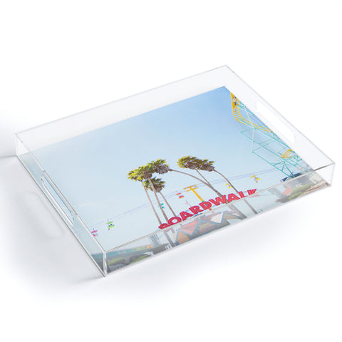 Jeff Mindell Photography Santa Cruz Boardwalk Series 6 Acrylic Tray