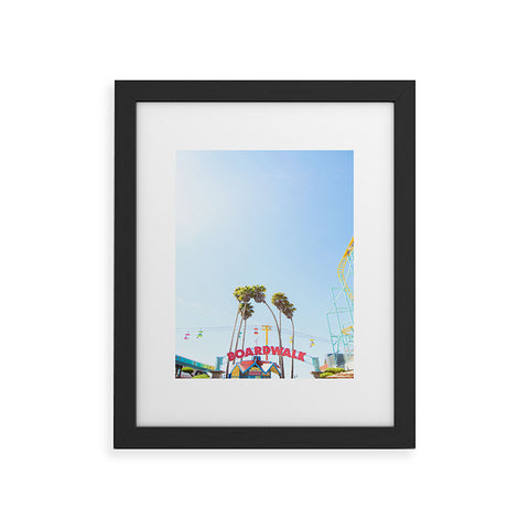 Jeff Mindell Photography Santa Cruz Boardwalk Series 6 Framed Art Print