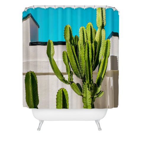 Jeff Mindell Photography South Pasadena Cactus Shower Curtain