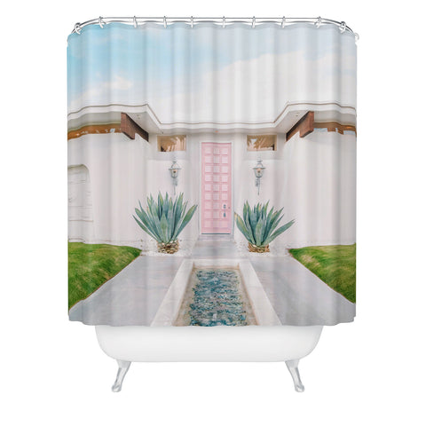 Jeff Mindell Photography That Pink Door Again Shower Curtain