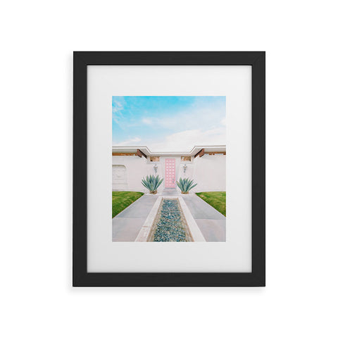 Jeff Mindell Photography That Pink Door Again Framed Art Print