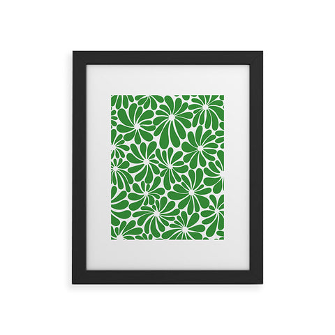 Jenean Morrison All Summer Long in Green Framed Art Print